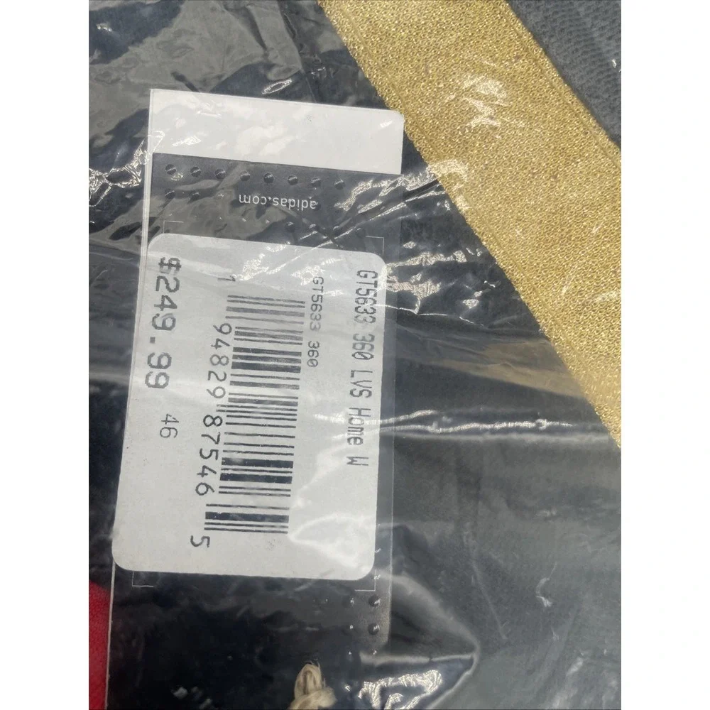 adidas Vegas‎ Golden Knights Home Authentic Hockey Jersey Mens Size 46 S NEW